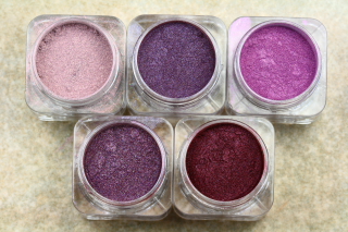 Mineral Eye Shadows 5-Stack: Purple Paradise