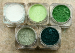 Mineral Eye Shadows 5-Stack: Lucky Charms