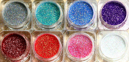 Mineral Eye Shadows 8-Stack: Glitz & Glamour